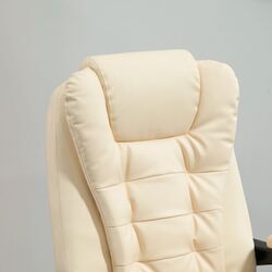 Fotoliu Vinsetto 921-318V92CW 65x160x104 cm (Cream) Thumb