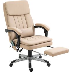 Fotoliu Vinsetto 921-341V91 67x69x114 cm (Beige) Thumb