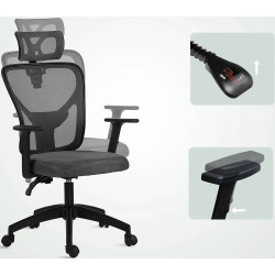 Fotoliu Vinsetto 921-404V01CG (Dark Grey) Thumb