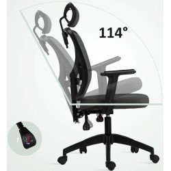 Fotoliu Vinsetto 921-404V01CG (Dark Grey) Thumb