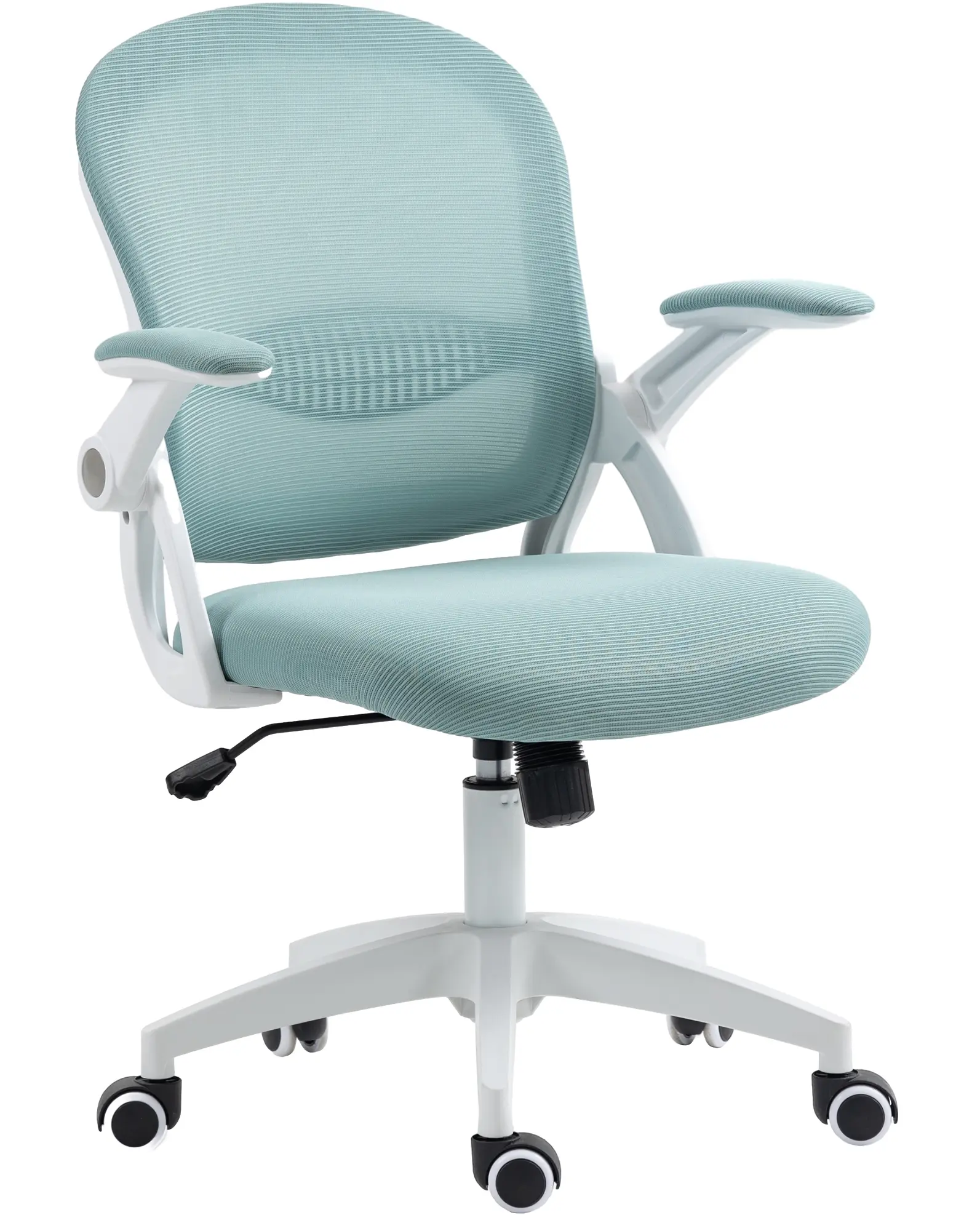 Кресло Vinsetto 921-511V01BU (Turquoise/White) - 2