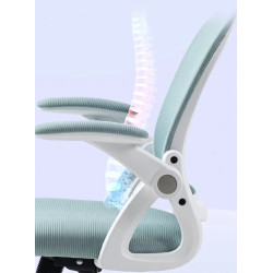 Кресло Vinsetto 921-511V01BU (Turquoise/White) Thumb