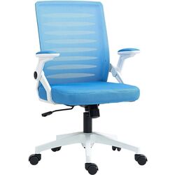 Fotoliu Vinsetto 921-512V01BU 54x54x99 cm (Blue/White) Thumb