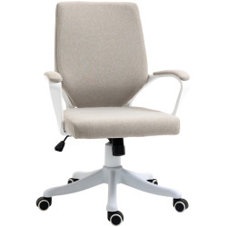 Fotoliu Vinsetto 921-536BG (Beige/White) Thumb