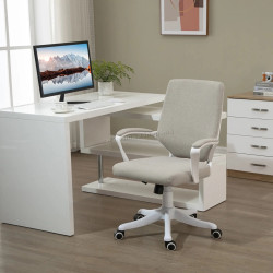 Fotoliu Vinsetto 921-536BG (Beige/White)