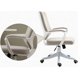 Fotoliu Vinsetto 921-536BG (Beige/White) Thumb