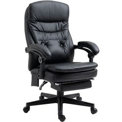 Fotoliu Vinsetto 921-592BK 64x69x115 cm (Black) Thumb