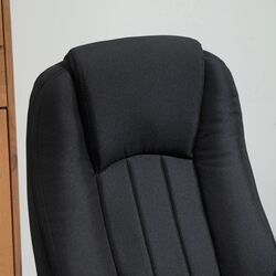 Fotoliu Vinsetto 921-593BK 60x74x116 cm (Black) Thumb