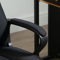 Fotoliu Vinsetto 921-593BK 60x74x116 cm (Black) Thumb