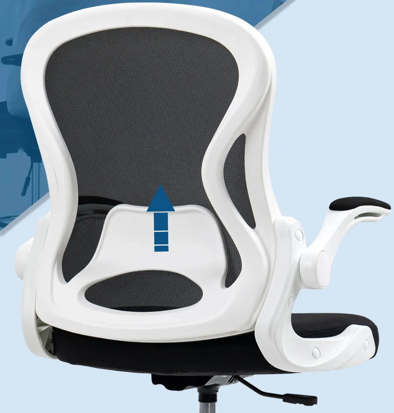 Fotoliu Vinsetto 921-628V00BK (Black/White) - 7