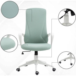 Кресло Vinsetto 921-637V00GN (Green/White) Thumb