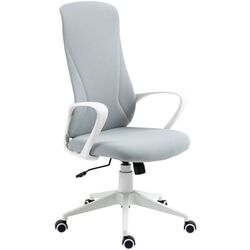 Fotoliu Vinsetto 921-637V00LG 62x56x119 cm (Light Grey/White) Thumb