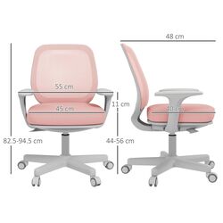 Fotoliu Vinsetto 921-690V01PK (Pink/Grey) Thumb