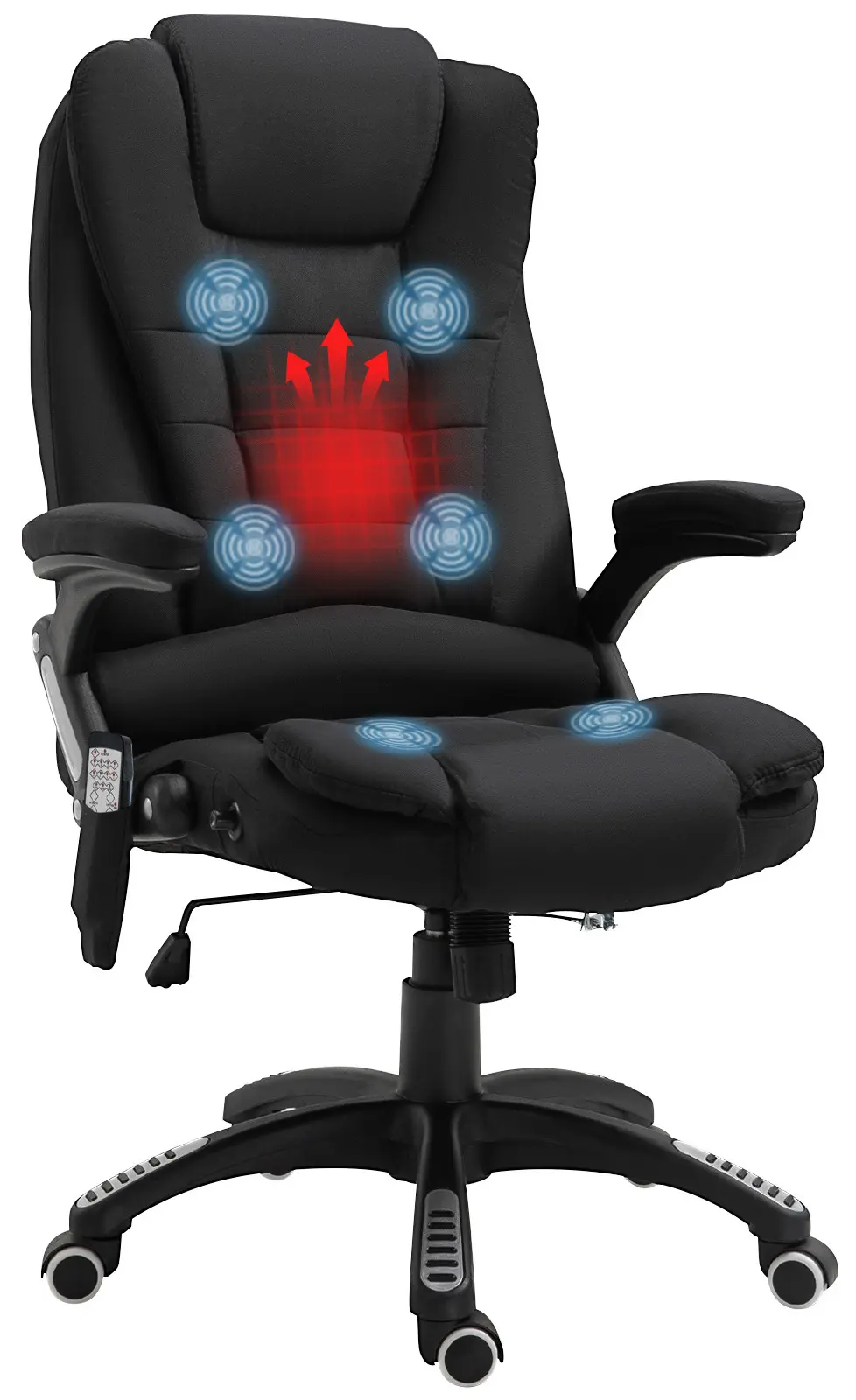 Офисное кресло Vinsetto 921-171V90BK (Black) - 4