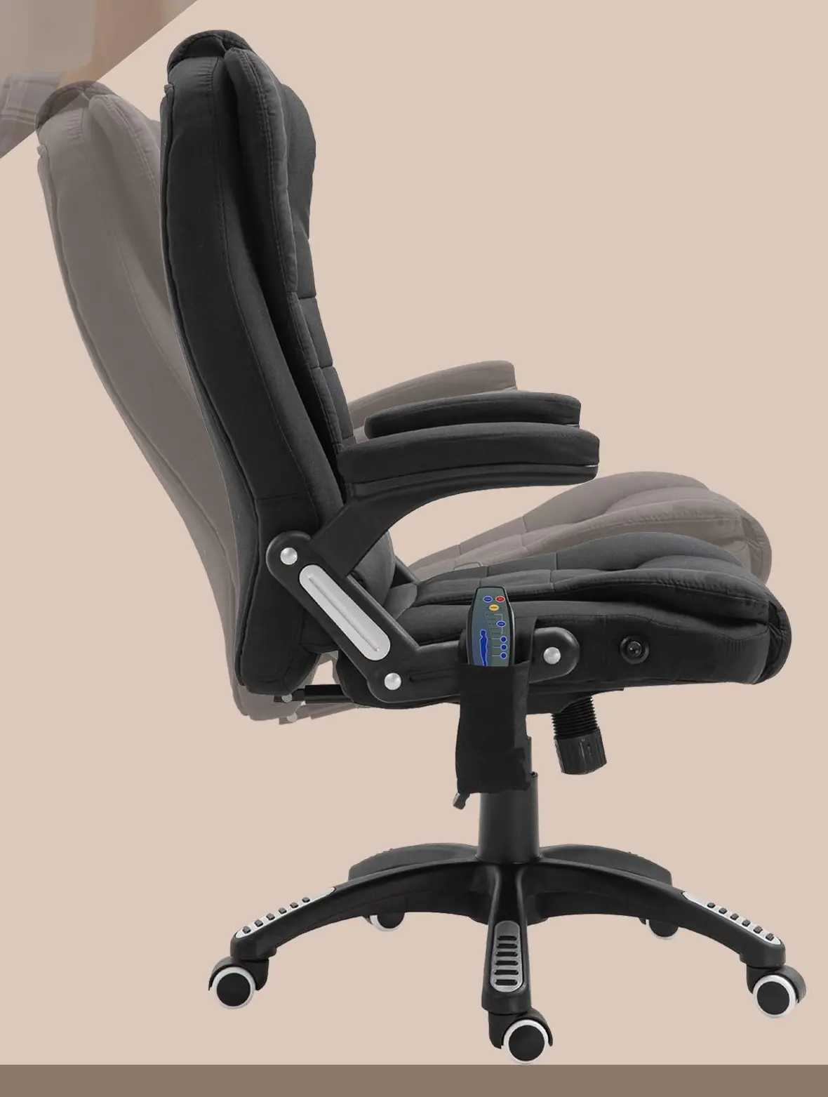 Офисное кресло Vinsetto 921-171V90BK (Black) - 7