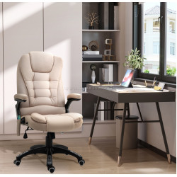 Fotoliu de birou Vinsetto 921-171V90BN (Beige)