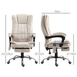 Офисное кресло Vinsetto 921-246V91CW (Cream) Thumb