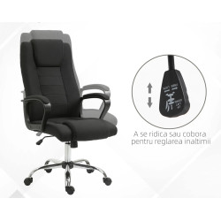 Fotoliu de birou Vinsetto 921-265BK (Black) Thumb