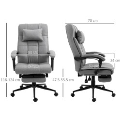 Офисное кресло Vinsetto 921-282GY (Grey) Thumb