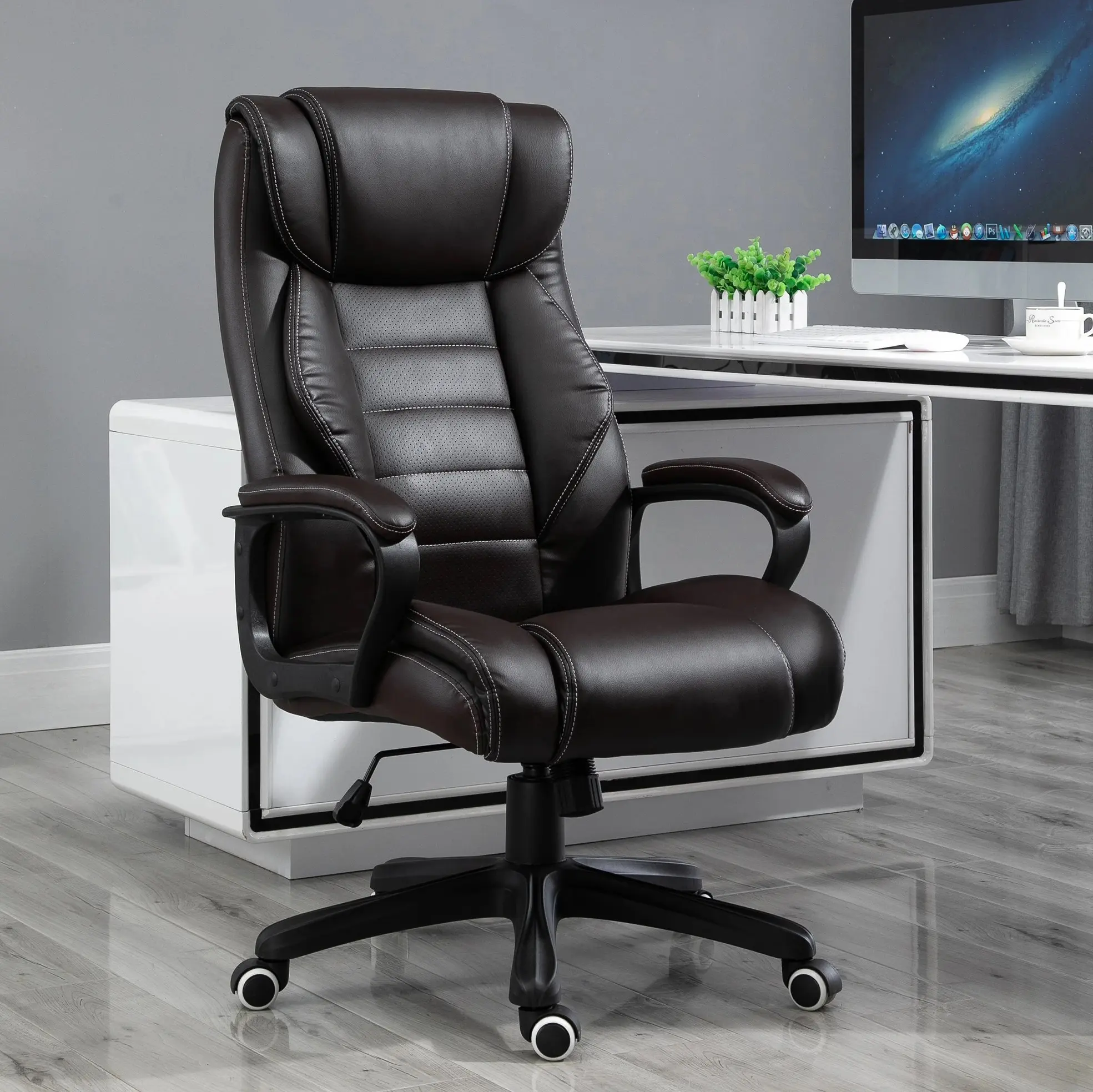 Офисное кресло Vinsetto 921-321 (Black) - 11