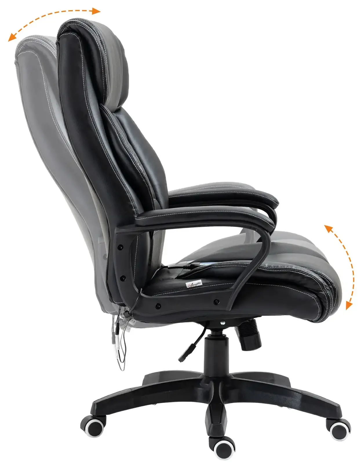 Офисное кресло Vinsetto 921-321 (Black) - 4