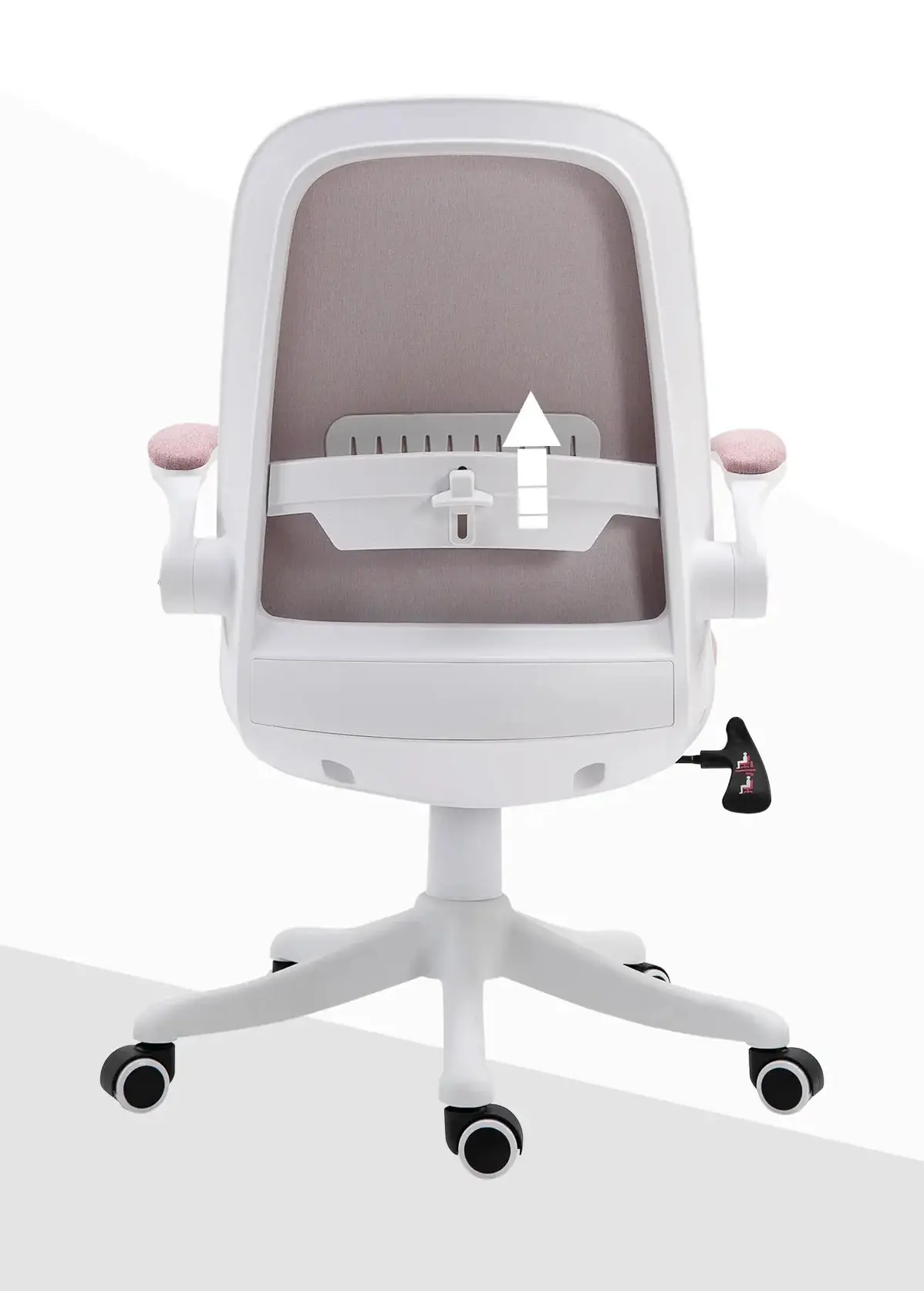 Офисное кресло Vinsetto 921-330PK (Pink/White) - 7