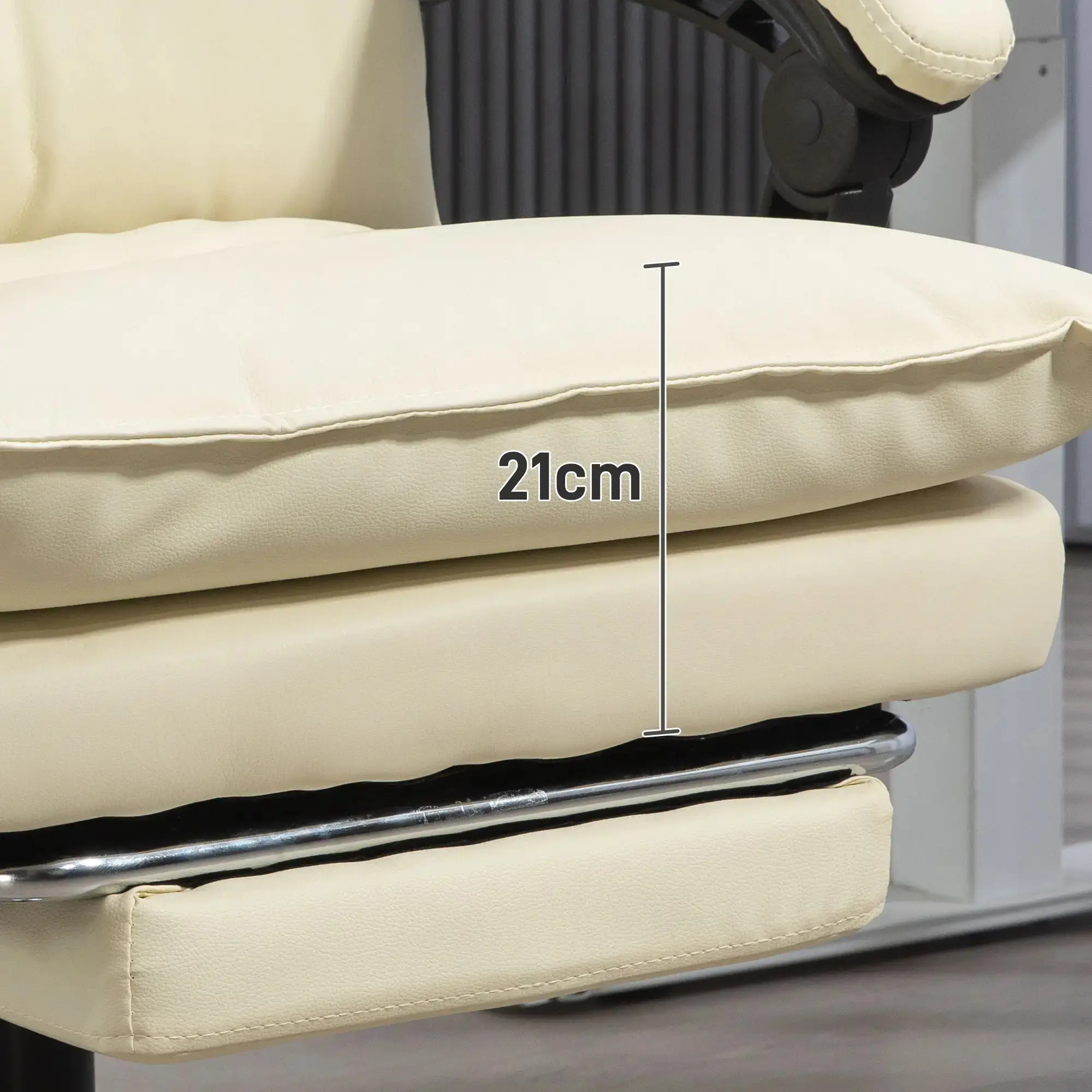 Офисное кресло Vinsetto 921-335V00BG (Beige) - 5