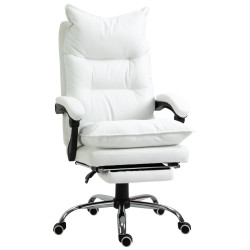 Fotoliu de birou Vinsetto 921-335WT (White) Thumb