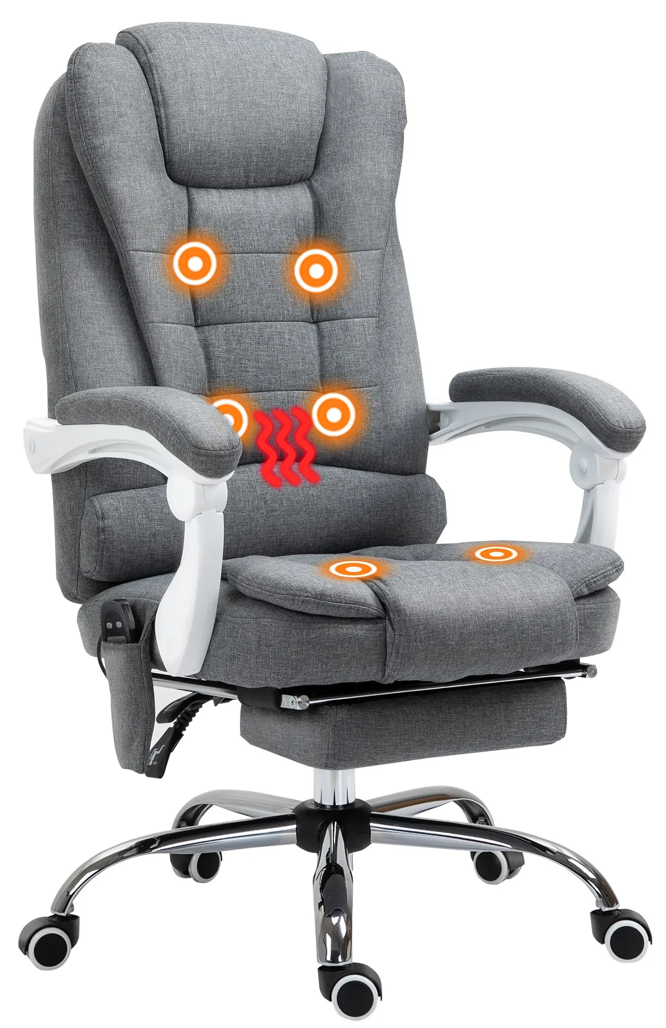 Офисное кресло Vinsetto 921-364V91GY (Grey) - 3