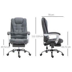 Офисное кресло Vinsetto 921-364V91GY (Grey) Thumb