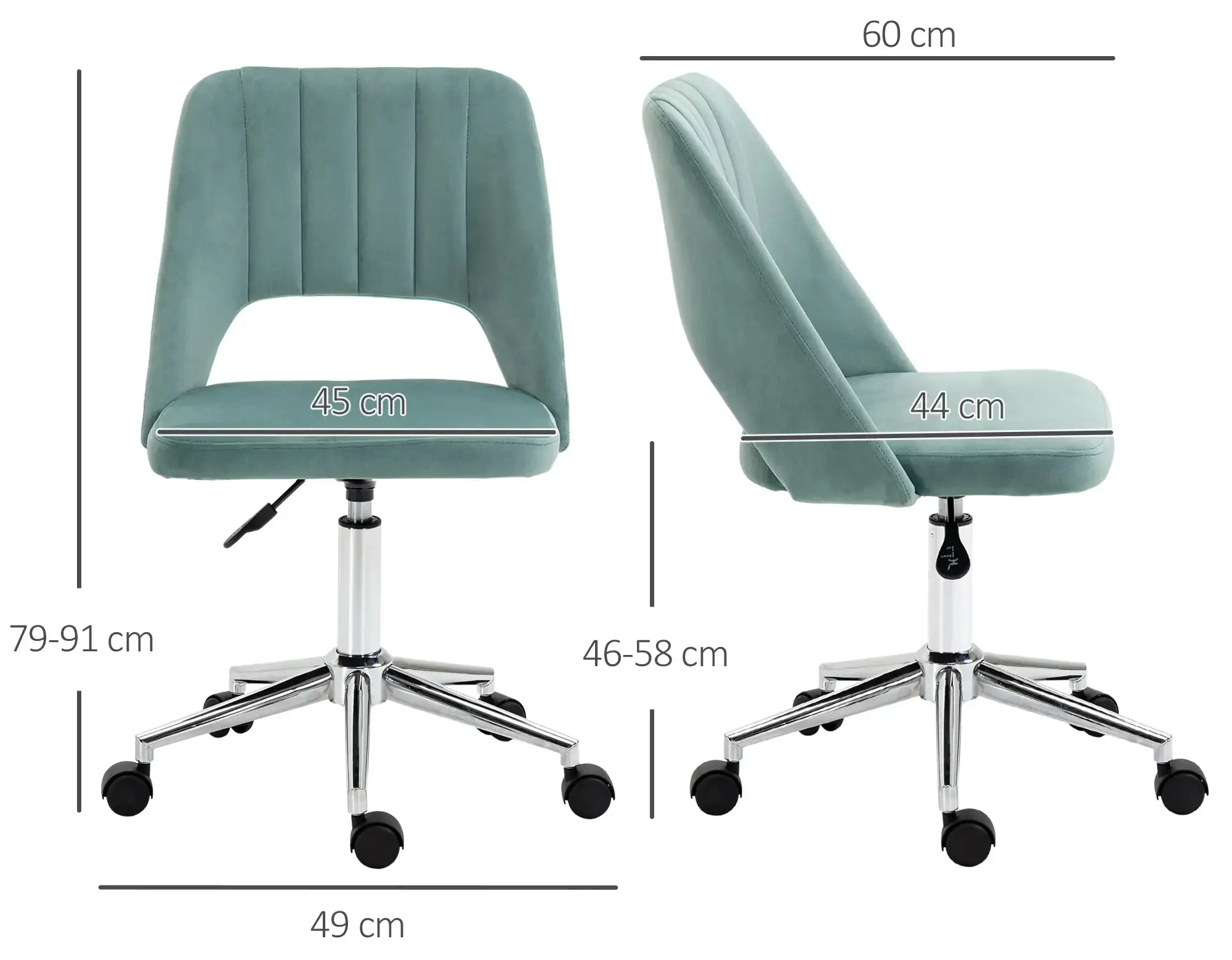 Офисное кресло Vinsetto 921-481GN (Green) - 4