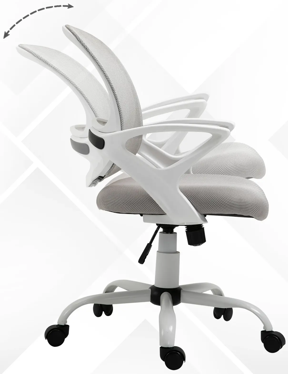 Fotoliu de birou Vinsetto 921-528GY (Grey) - 3