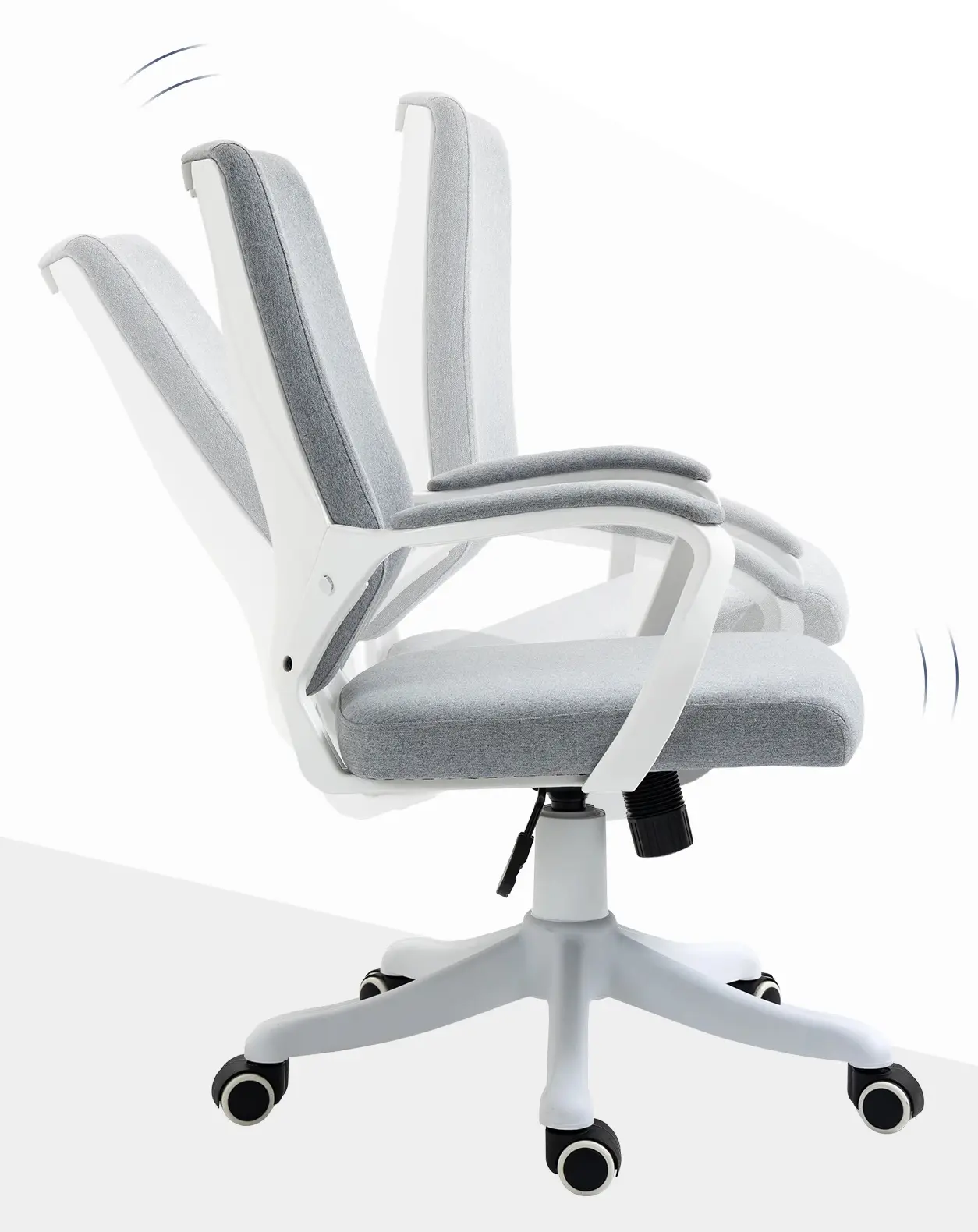 Офисное кресло Vinsetto 921-536GY (Grey/White) - 5