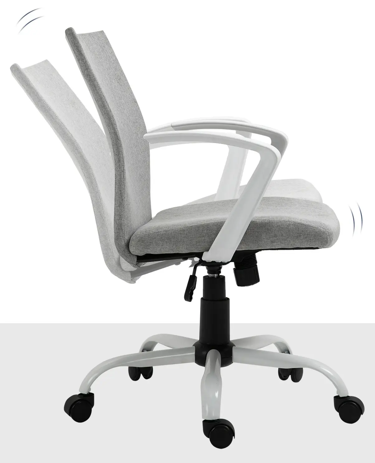 Офисное кресло Vinsetto 921-540LG (Light Grey) - 5