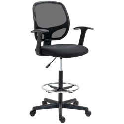 Fotoliu de birou Vinsetto 921-598 (Black) Thumb