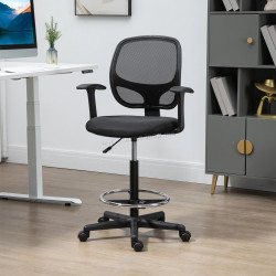 Fotoliu de birou Vinsetto 921-598 (Black)