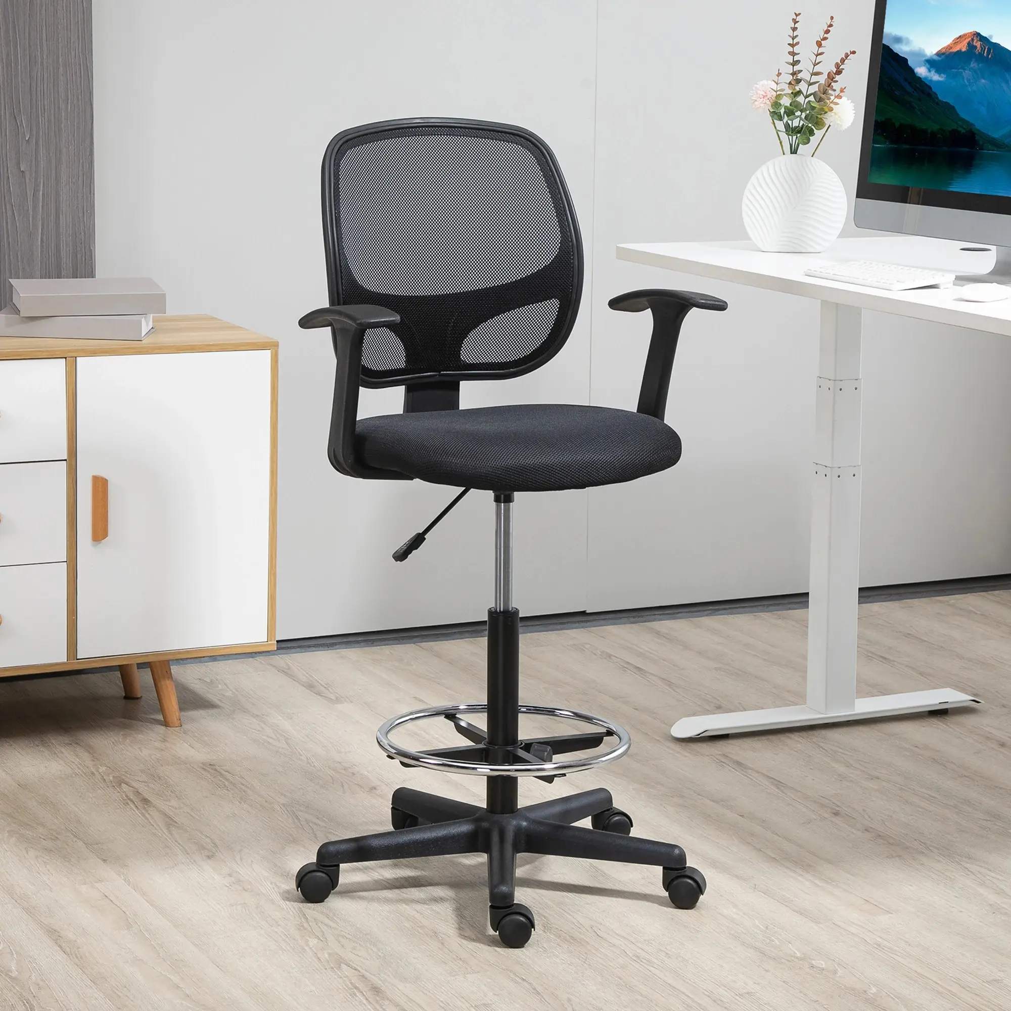 Fotoliu de birou Vinsetto 921-598 (Black) - 7