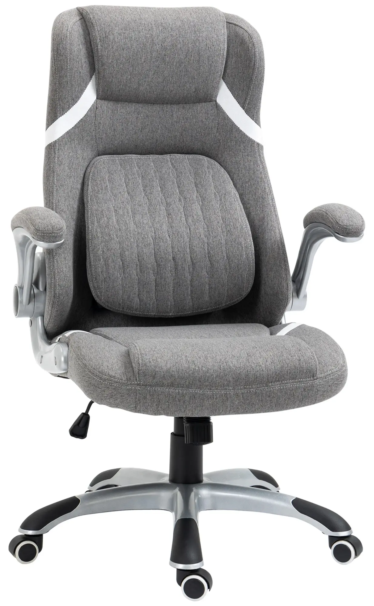 Fotoliu de birou Vinsetto 921-624V00GY (Grey) - 3