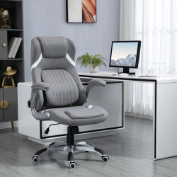 Fotoliu de birou Vinsetto 921-624V00GY (Grey) Thumb