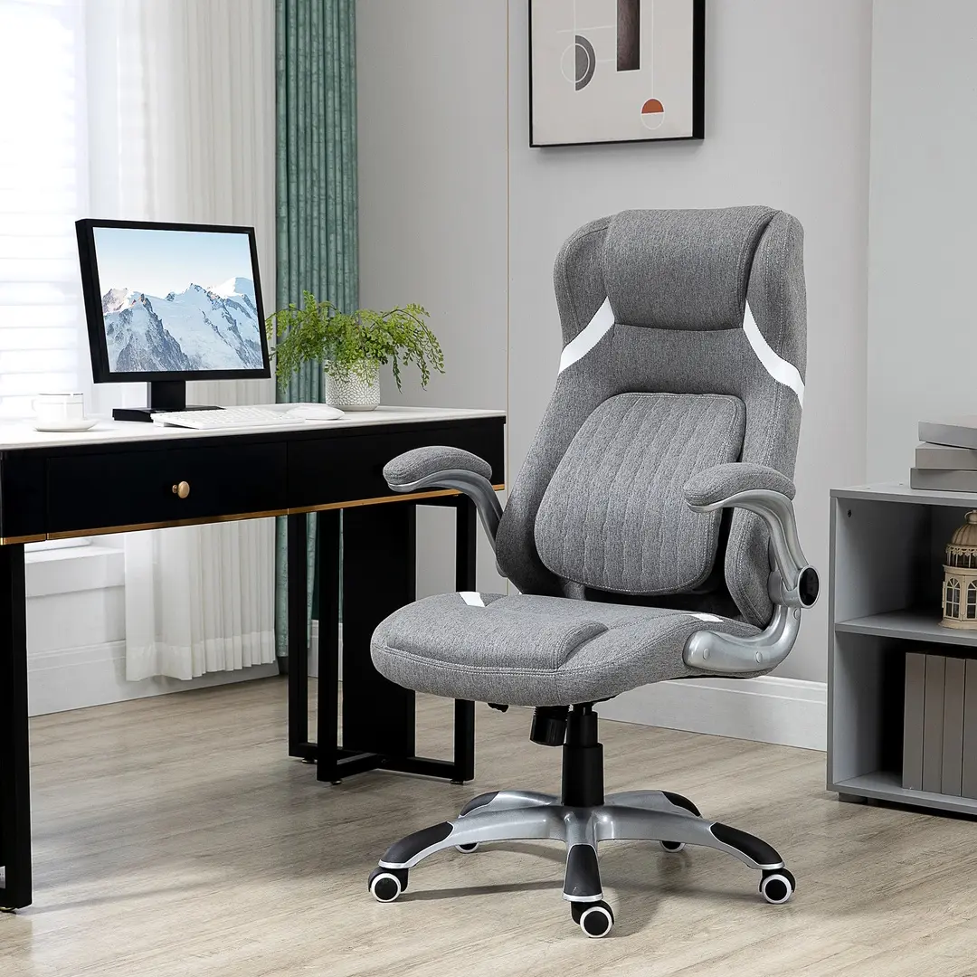 Fotoliu de birou Vinsetto 921-624V00GY (Grey)