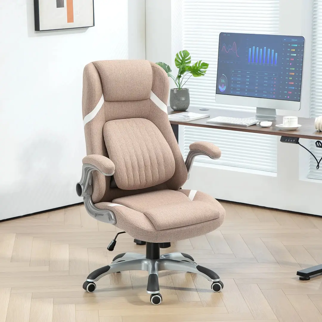 Fotoliu de birou Vinsetto 921-624V00LR (Light Brown)