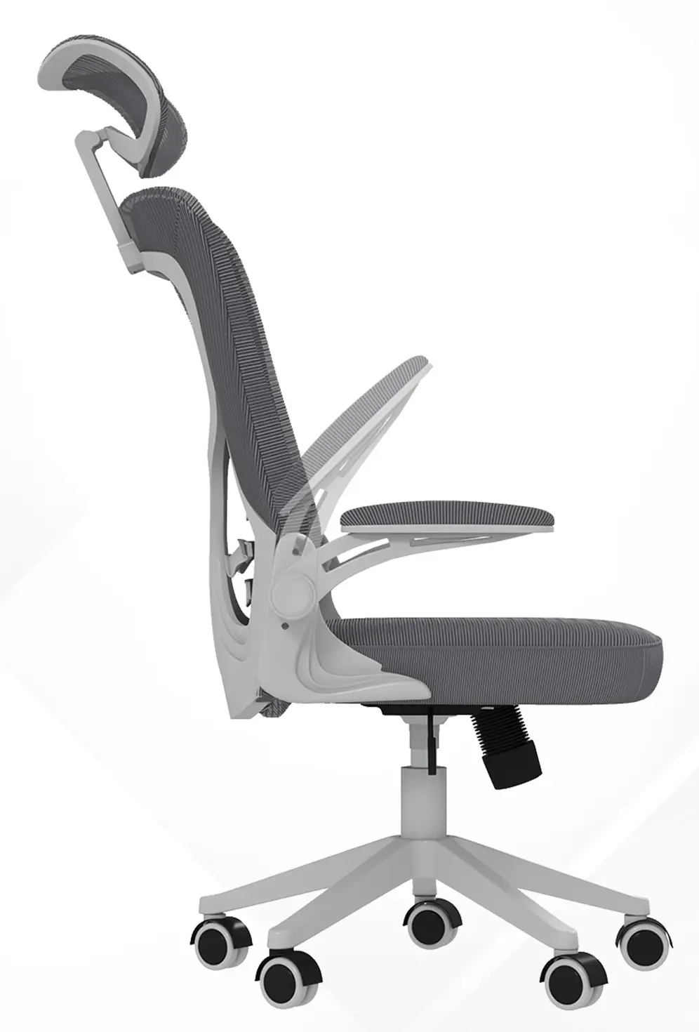 Офисное кресло Vinsetto 921-654V01CG (Grey) - 4