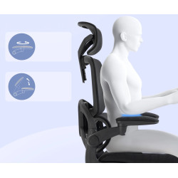 Офисное кресло Vinsetto 921-680V00BK (Black) Thumb