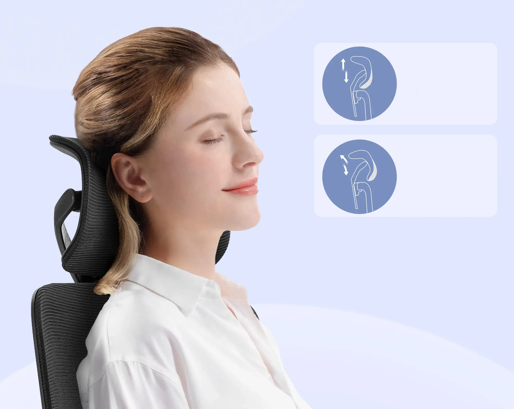 Офисное кресло Vinsetto 921-680V00BK (Black) - 7