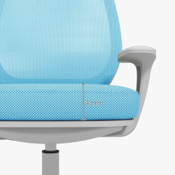 Офисное кресло Vinsetto 921-690V01LB (Light Blue) Thumb