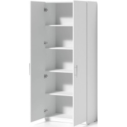 Dulap Fabrik Home Office Line 80x200x40 (White Ash) Thumb