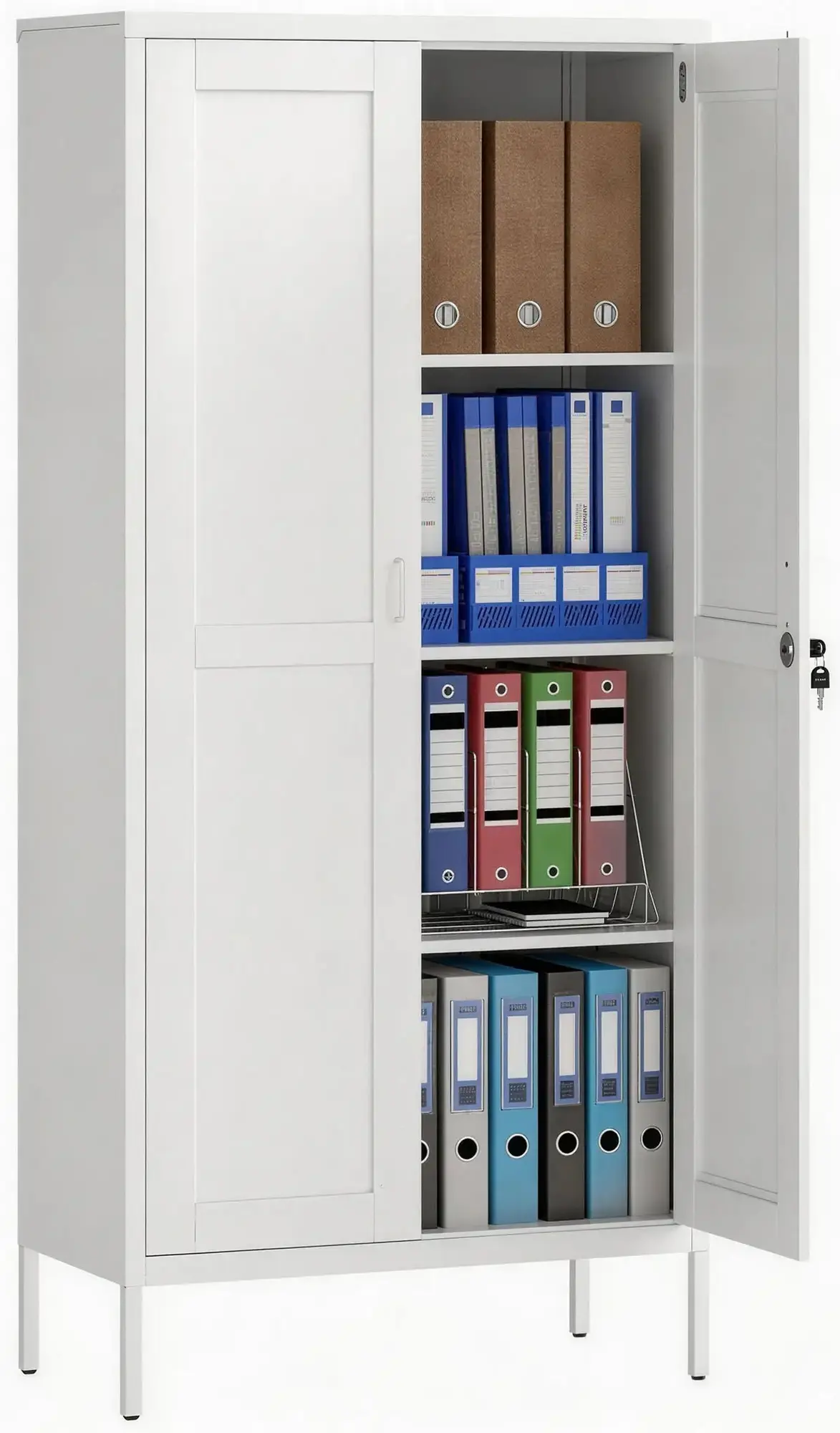 Офисный шкаф Homcom 924-122V00WT (White) - 4