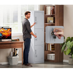 Пенал Homcom 924-118V00CW (Light Gray) Thumb