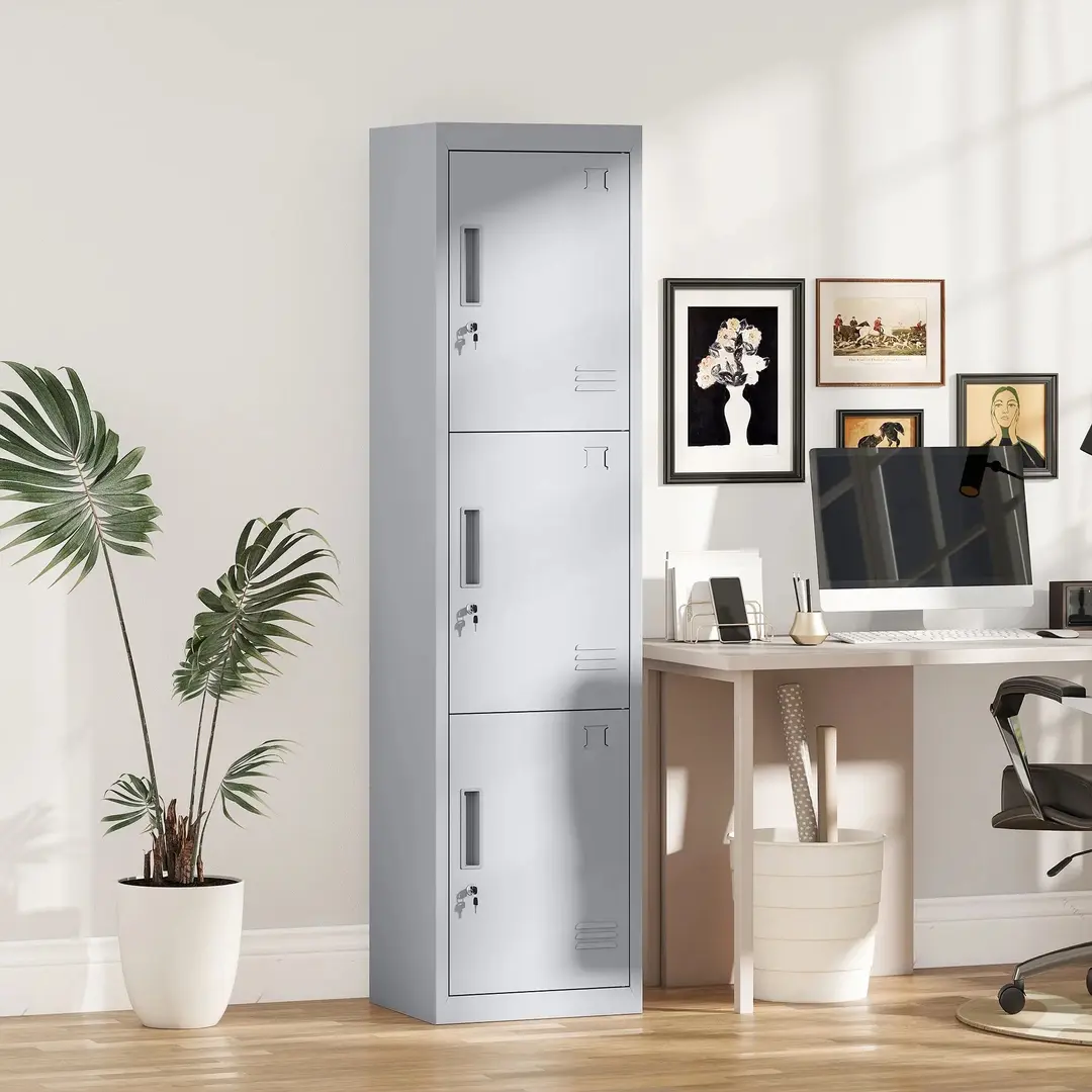 Пенал Homcom 924-118V00CW (Light Gray)