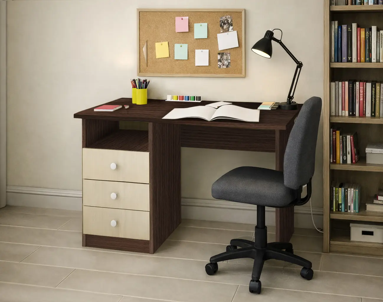 Masa de birou Bafimob KS-110 3 sertare